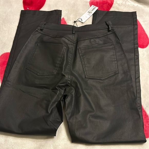 NWT Steven Madden Faux Leather Pant in Black - Picture 5 of 12